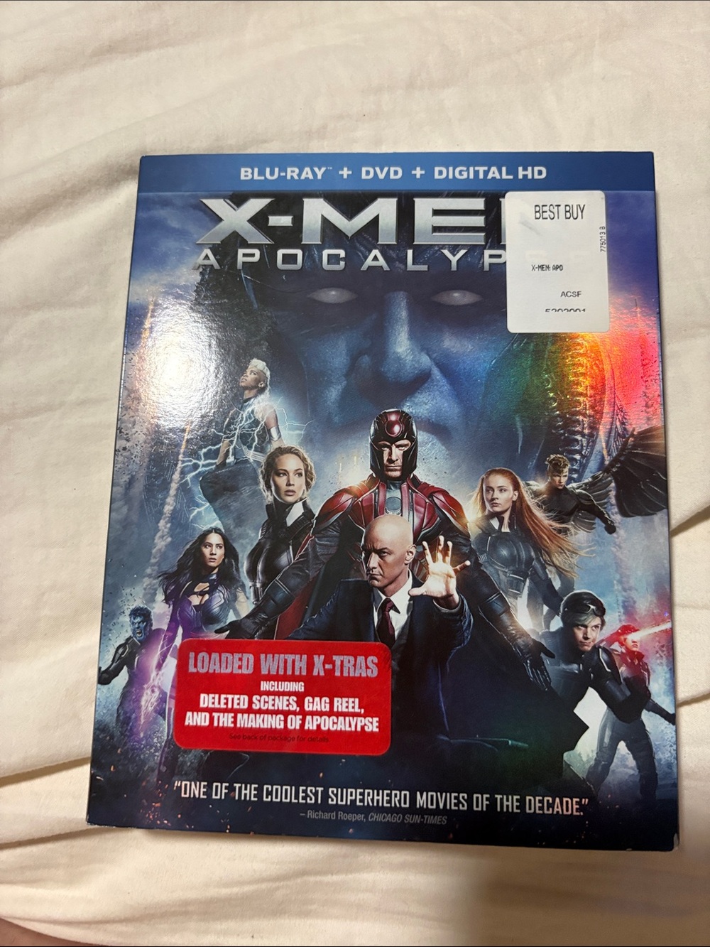 X-Men: Apocalypse (Blu-ray + DVD + Digital HD) - Blue Cover